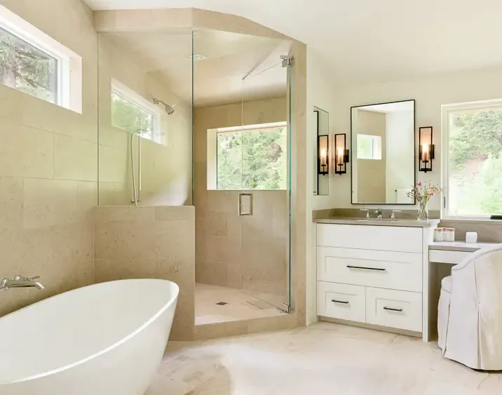 Wood River Bathroom Interior Design